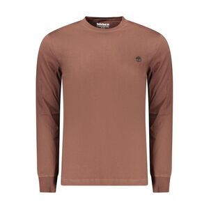 Timberland Brown Cotton Men's T-Shirt